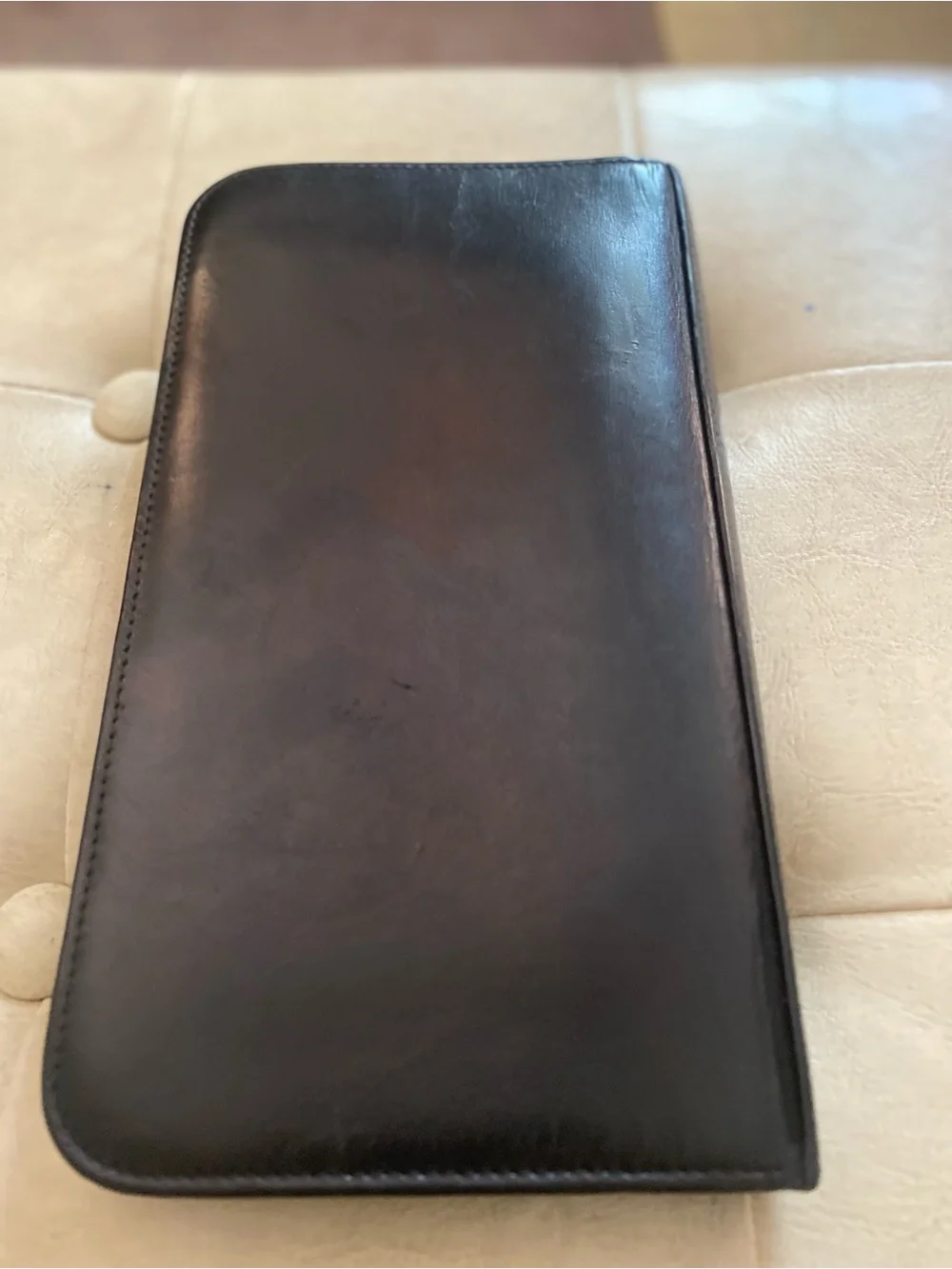 Saint Laurent Paris Black Leather unisex wallet - Picture 4 of 13